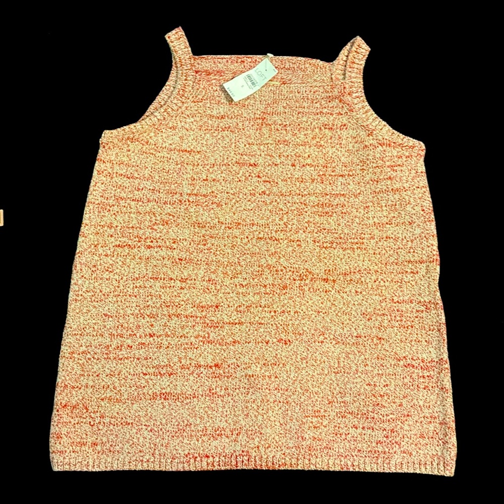 NWT Loft Tank Top Sweater SZ S